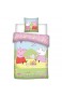 035 Peppa Pig Bettwäsche Kinderbettwäsche/Babybettwäsche Peppa Pig with Friends Kissenbezug 40x60+Bettbezug 100x135cm 100% Baumwolle Oeko-TEX