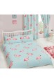 FiFi Flamingo-Bettwäsche-Set für Kinder für Doppelbett