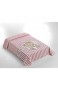Belpla Baby Sweet Decke Kinderbett 100% Polyester Pink 80 x 110 cm