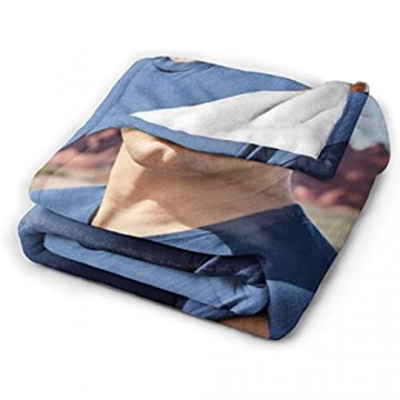 JUNIP Henry-Cavill Ultraweiche Micro-Fleece-Decke leicht gemütlich Flanell Decke für Kinder/Erwachsene