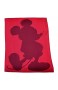 ’Mickey’ Soft Mouse – Fleece-Decke mit Vintage Disney Motiv – hochwertige Kuscheldecke – 160x200cm – 355 geranium – von ’zoeppritz since 1828’