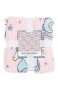 Superweiche Einhorn- und Stern-Überwurfdecke rosa und Regenbogenfarben 127 x 152 cm mit Einhorn-Silikon-Armband Geschenkset für Mädchen für Einhorn-Liebhaber warm und kuschelig