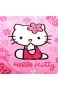 YIMU Kuscheldecke mit Cartoon-Motiv Hello Kitty-Aufdruck weicher Überzug Flanell kuschelige Plüsch-Fleece-Decke für Jungen und Mädchen Kinder (Hello Kitty 1)