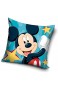Carbotex Stars Mickey Mouse | Kinder Kissen 40 x 40 cm | Disney Micky Maus | Dekokissen