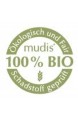 mudis Naturkissen&mehr Reisekissen-Kinderkissen 30x45cm 100% Bio Hirseschalen mit abnehmbaren waschbares 100% Bio Baumwolle-Inlett