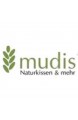 mudis Naturkissen&mehr Reisekissen-Kinderkissen 30x45cm 100% Bio Hirseschalen mit abnehmbaren waschbares 100% Bio Baumwolle-Inlett
