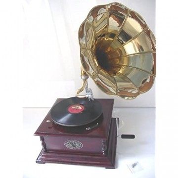 Nostalgisches Grammophon Soundmaster funktionsfähiges Dekorationsobjekt von haushalt48