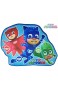 PJ-Masks - Kissen für Kinder Kuschelkissen für Jungen 43x30 cm Dekokissen fürs Kinderzimmer Auto Kissen