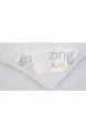 Snoozing Synthetik - Weich - Kinderkopfkissen - 40x60 cm - Weiß