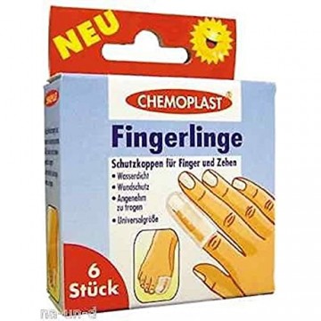 Wundmed® 02-101 Fingerlinge 6 Schutzkappen (Pflaster)