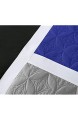 Chezmoi Collection Upland 7-teiliges Steppdecken-Set Patchwork grau/blau/schwarz Queen