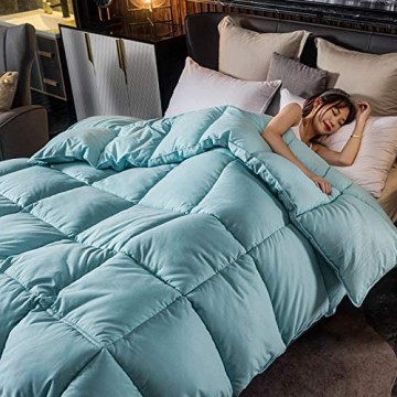 CHOU DAN Klimaanlage Bettdecke Therapiedecke Gewichtsdecke Erwachsene Ganzjahres-Luxusbettdecke in voller Größe/große Bettdecke 220 * 240cm 4000g