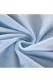 CHRONSTYLE Super Luxuriöses U-förmiges Schwangerschaftskissen Seitenschläferkissen Lagerungskissen Ersetzbaren & Waschbaren Außenbezügen (blau grau 70x130cm)
