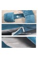 H Form Schwangerschaftskissen Seitenschläferkissen Abnehmbar Multifunktional Einstellbar Taille Unterstützung Kissen Komfortabel Und Ergonomisch Stillkissen Blau