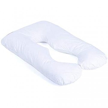 KomfortKissen ORIGINAL - Orthopädisches Kuschelkissen/Körperkissen - Für besseren Schlaf & gegen Rückbeschwerden 100 x 150 cm - Atmungsaktive Baumwolle in Weiß