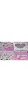 Seersucker Seitenschläferkissen Bezug 40x145cm - Landhaus Herzen Rosen in grau und rosa - Öko-Tex 100% Baumwolle Stillkissenbezug (SB-422-2)