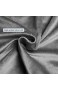 Telano Bezug 145 x 80 cm U-Form für Schwangerschaftskissen Seitenschläferkissen Stillkissen XXL Grau - Kissenbezug