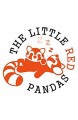 The Little Red Pandas Schwangerschaftskissen Seitenschläferkissen Premium XXL Komfort Kissen Stillkissen (weiche Füllung Abnehmbarer Baumwollbezug: 130x75x25cm 2 21Kg) (Red)