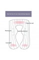 XiuLi Super Luxuriöses U-förmiges Schwangerschaftskissen Seitenschläferkissen Ersetzbaren & Waschbaren Außenbezügen