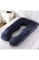 XiuLi U | Pillow U-Kissen 130x70cm | Seitenschläferkissen Schwangerschaftskissen- & Stillkissen Lagerungskissen | mit abnehmbarem & waschbaren Außenbezug