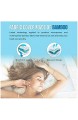 AMITRIS Verstellbares Loft-Kissen Geschreddert Memory-Foam Bambus Kopfkissen 65x45x12 cm 2 2 kg mit Abnehmbarem und waschbarem Bezug deutliche Verbesserung der Schlafqualität