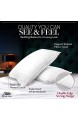 Beckham Luxury Linens Beckham Hotel Collection Gel Pillow (2-Pack) - Luxury Plush Gel Pillow - Dust Mite Resistant & Hypoallergenic - Queen
