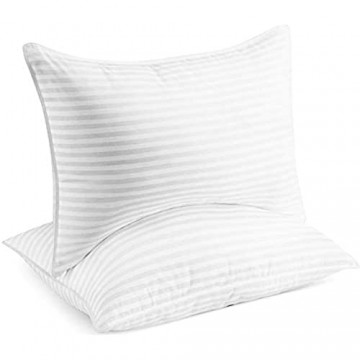 Beckham Luxury Linens Beckham Hotel Collection Gel Pillow (2-Pack) - Luxury Plush Gel Pillow - Dust Mite Resistant & Hypoallergenic - Queen