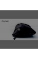 Daydream 3 in 1 Nackenkissen mit Mikroperlen - Nackenhörnchen Reisekissen und Nackenrolle in einem (N-5501) Schwarz