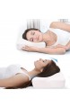 Memory-Schaum Kissen Ergonomisches Antischnarchkissen Entspannen Sie Ihre Kopfmuskeln und schlafen Sie leicht ein.