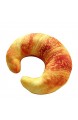 Nackenkissen von Remeehi Creative U-Form Überwurf Plüschtier baumwolle Croissant 30 cm