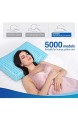 SENOSUR Memory Foam Kissen in 60x40cm orthopädische Konturen von Nackenschmerzen Cool-gelkissen Perfekt gestütztes Kopfkissen Schlafkissen Waschbarer Kissenbezug…