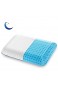 SENOSUR Memory Foam Kissen in 60x40cm orthopädische Konturen von Nackenschmerzen Cool-gelkissen Perfekt gestütztes Kopfkissen Schlafkissen Waschbarer Kissenbezug…