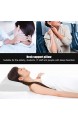 Dioche Orthopädisches Kissen Bambus Air Memory Foam Kissen mit Reißverschluss für Wohnzimmer Schlafzimmer (A)