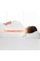 EERR Orthopädisches Kissen Memory Foam Schlafkissen Gegen Nackenschmerzen Hypoallergenes Ergonomisches Weiches und Waschbares Schläfkisse für Seitenschläfer Rücken und Bauchschläfer
