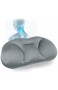 LYHD 3D Home Kissen Airball Nackenkissen Reisenkissen Orthopädische Kissen für Bett und Schlafen Einfache Polykotton Rückenhalshalterung Kissenbezug Abdeckung Orthopädie