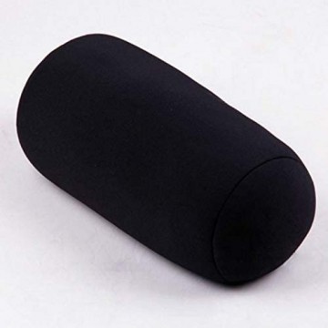 MOYOFEE XGXJ AYD 30cmx16cm Kopf Pillowcase Micro Mini Microbead Rückenkissen Kissen (Schwarz) (Color : Black)