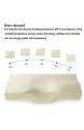 RUIVE Contour Memory Foam-Kissen Orthopädische Kissen Gegen Nackenschmerzen Ergonomisches Anti-Schnarch-Kissen für Waschbaren Seitenschläfer-Kissenbezug