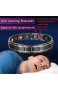 ZYFWBDZ Titanium Magnetic Therapy Bracelet Schnarchen zur Verringerung der magnetischen Gesundheit und Anti-Schnarchen-Armband Anion Anti-Schnarchen um den Schlaf zu fördern B