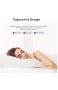 Baytion Latex Kissen Ergonomisches Kissen für Nackenschmerzen zum Schlafen mit Aufbewahrungstasche Kissen für Seitenschläfer und Rückenschläfer[100% Naturlatex][Atmungsaktivität] (70 * 40cm)