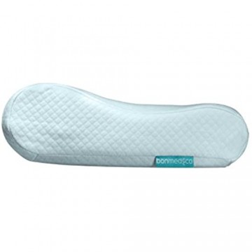bonmedico Magic Pillow ergonomisches Kopf-Kissen ideal für Frauen oder Kinder mit Gratis Bezug (40x26x8/6 cm)