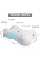 DYD Memory Foam Kissen Orthopädisches HWS Nackenkissen Kopfkissen zum Schlafen Patentiertes Design Unterstützende und Nackenschmerzlinderung für Nacken- Rücken- Seiten- und Magenschläfer