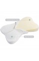 DYD Memory Foam Kissen Orthopädisches HWS Nackenkissen Kopfkissen zum Schlafen Patentiertes Design Unterstützende und Nackenschmerzlinderung für Nacken- Rücken- Seiten- und Magenschläfer