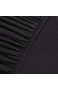  Basics - Premium-Spannbetttuch Jersey Schwarz - 120 x 200 cm