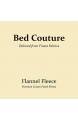 Bed Couture - Flannel Fleece Spannbettlaken Feinste 100% Baumwolle Biber-Flanell Bettlaken Rundumgummi Steghöhe 30cm Sehr Weich flaumig Sanft und warm - 200x200 cm Wintergrau