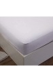Karcore Matratzenschoner Wasserdicht 160x200 cm Spannbetttuch Atmungsaktive 100% Baumwolle Anti-Milben/Anti-allergisch Bettlaken