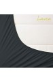 Lavea Jersey Spannbettlaken Spannbetttuch Premium Serie LEA 140x200cm | 160x200cm Anthrazit 100% gekämmte Baumwolle hochwertige Verarbeitung mit Gummizug und OekoTex100