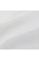 URBANARA Spannbettlaken “Mafalda“ – 100% Leinen – von Natur aus antiallergen und atmungsaktiv – kühlt im Sommer und wärmt im Winter – 140cm x 200cm x 25cm (Weiß)