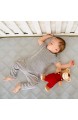 Yoofoss Baby Matratzenschoner Wasserdicht 50x90cm Baby Spannbettlaken Spannbetttuch Atmungsaktive Baby Matratzenauflage Bettlaken für Optimalen Schutz