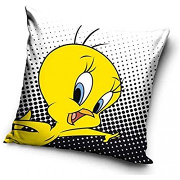 Looney Tunes Tweety und Sylvester Bugs Bunny Kissen Dekokissen Zierkissen LT191080 40x40 cm