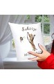 TRIOSK Kissen Katzenmotiv Sternzeichen Schütze Dekokissen lustig mit Katze Geschenk für Katzenliebhaber Frauen Mädchen Kinder Zierkissen Füllung 40x40 Weiß Bunt